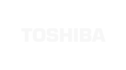 Toshiba Logo In White